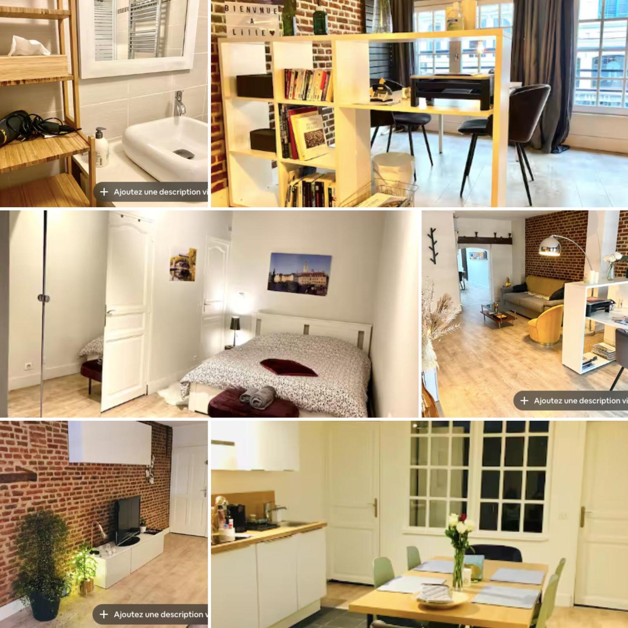Appartement Heloise, Le Charme Du Vieux-Lille Eksteriør billede